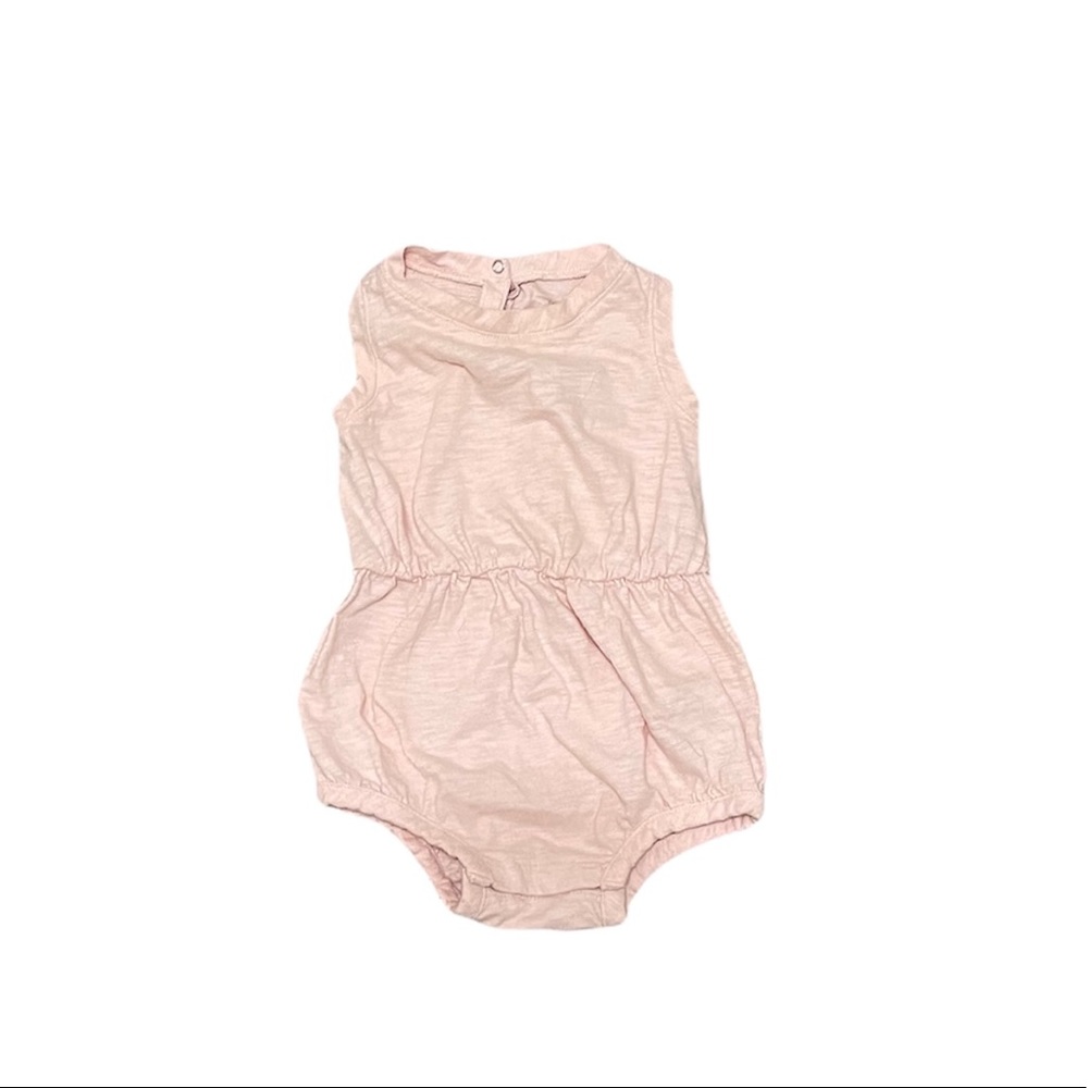 Pink GAP bubble romper size 6-12 months